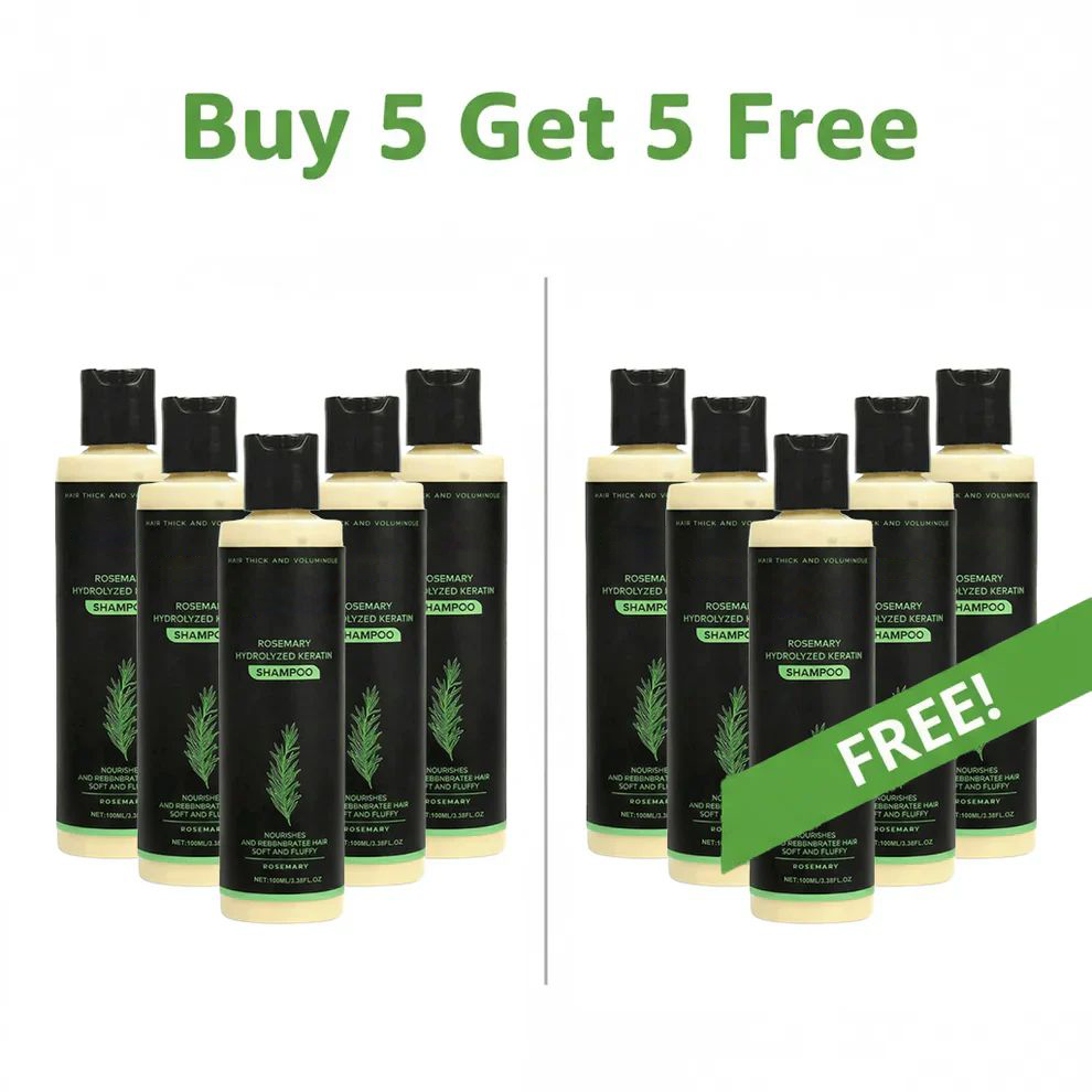 🌱 Organic Rosemary Hair Growth Shampoo