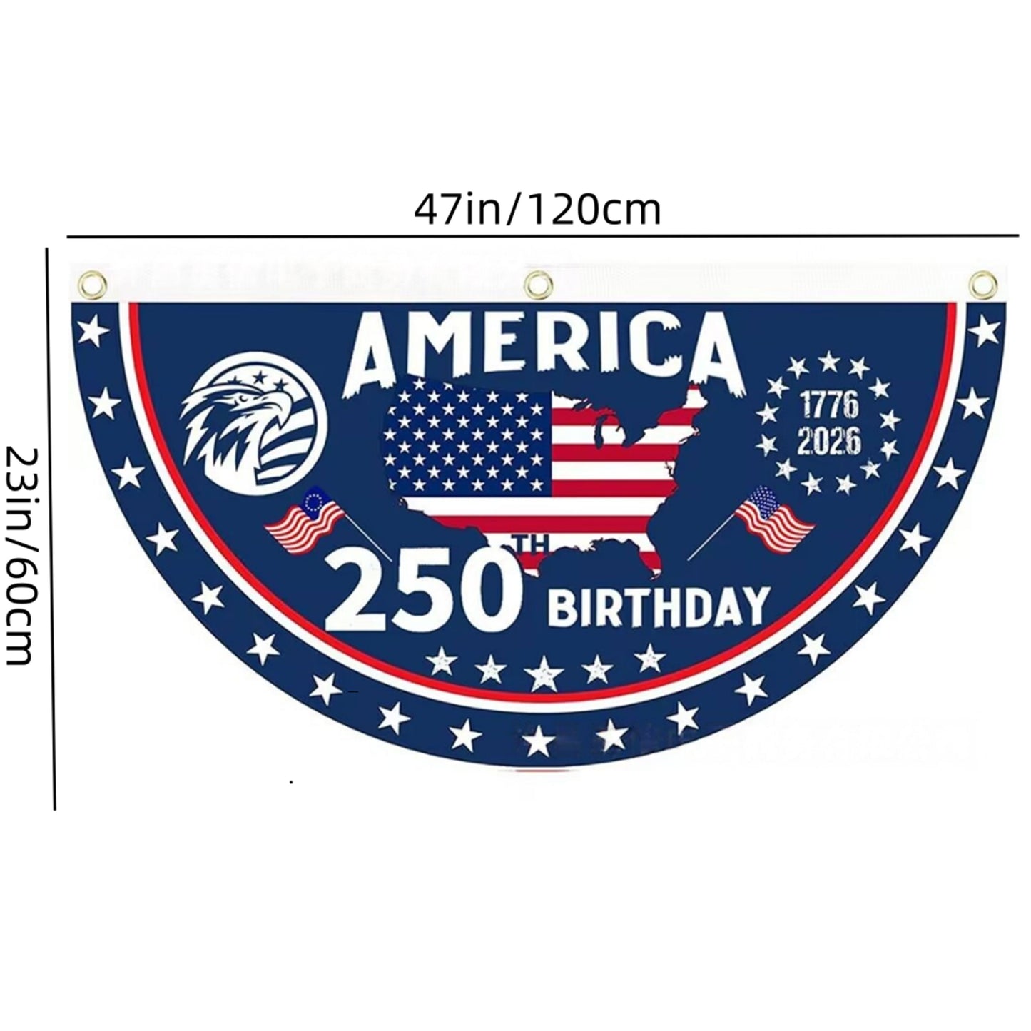 100% Veteran Owned / Handcrafted in USA-250th Anniversary Banners